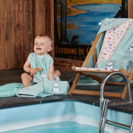 Les Petits Félins Bath Linen - 450g/m² Cotton