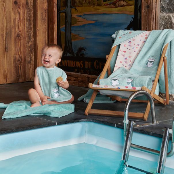 Les Petits Félins Bath Linen - 450g/m² Cotton