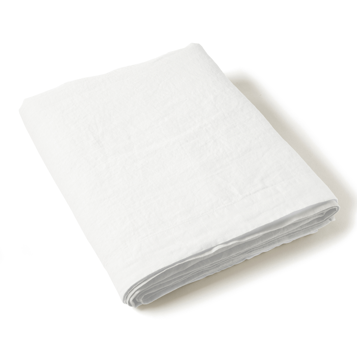 Flat Sheet Washed Linen white | Linge de lit | Tradition des Vosges
