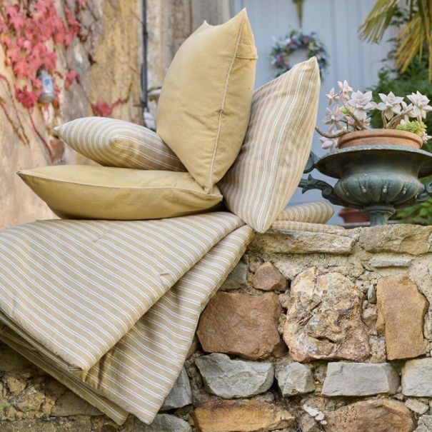 Lil Zippered Cushion - 100% Washed Cotton