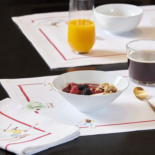 Set of 2 Happy Winter Placemats - 100% Cotton