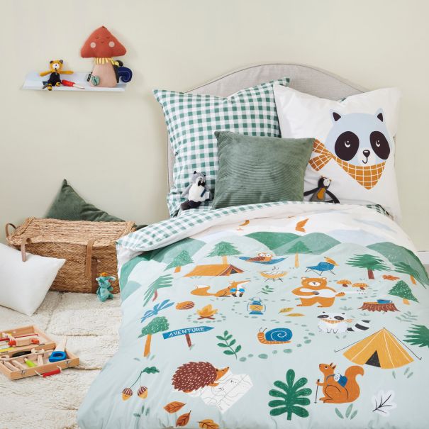 Les Louveteaux Duvet Cover - Cotton Percale