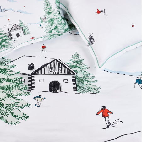 Gérardmer bed set - Cotton satin