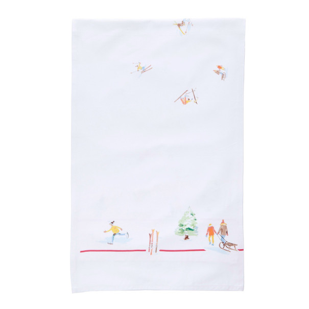 Happy Winter Table Runner - 100% Cotton
