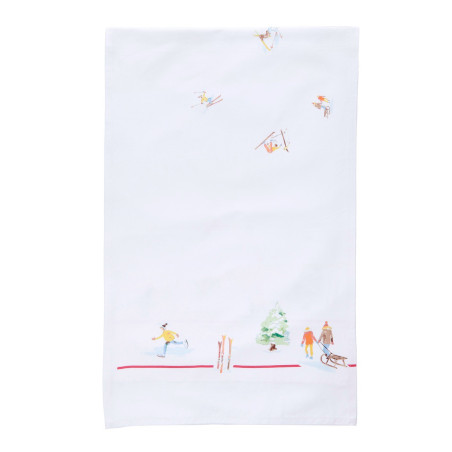 Happy Winter Table Runner - 100% Cotton