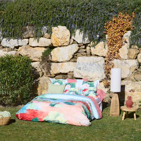 Housse de couette À l'ombre des pins - Percale de coton