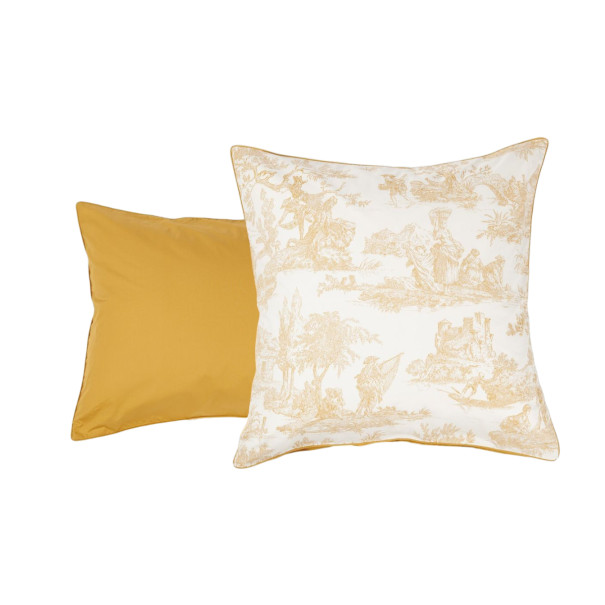 Taie d'oreiller Rêve en Or - Percale de coton