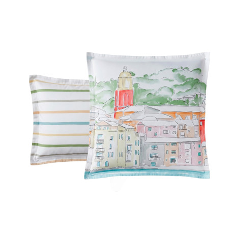 Paysage Varois pillowcase - Cotton percale