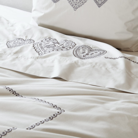 Night at the Chalet Duvet Cover - Cotton Percale