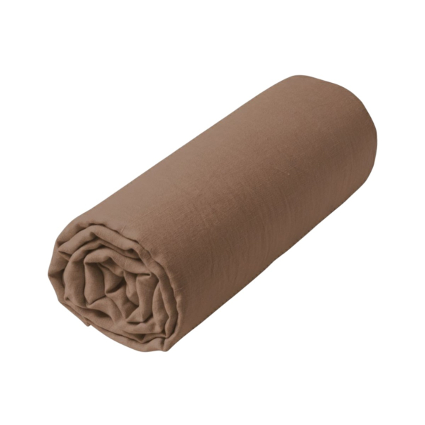Fitted Sheet Washed Linen