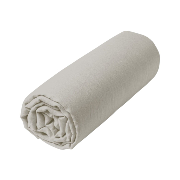 Drap housse - Uni Lin Lave
