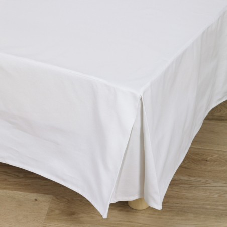 Cache-sommier Blanc | Linge de Maison | Tradition des Vosges