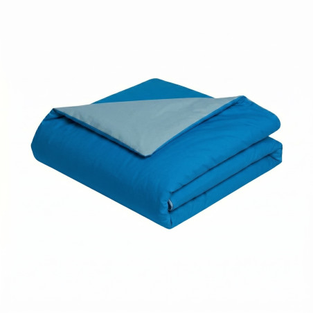 Housse de couette bicolore Duo Coton - Coton 57 fils