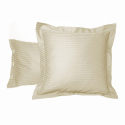 Pillow case Satin Couture Jour Venise ivory | Bed linen | Tradition des Vosges