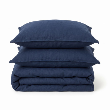 Duvet cover + pillowcase set - 100% Washed Linen