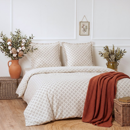 Duvet cover + pillowcase set - 100% Washed Linen