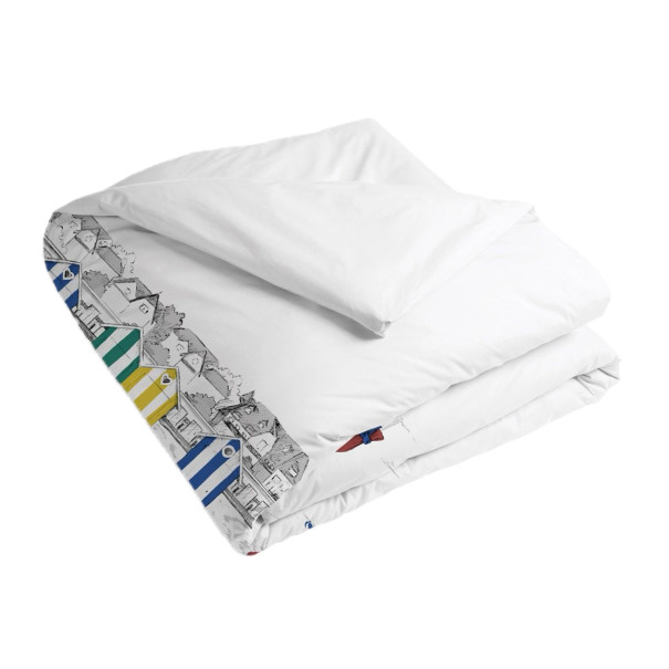 Les Planches duvet cover - Cotton percale