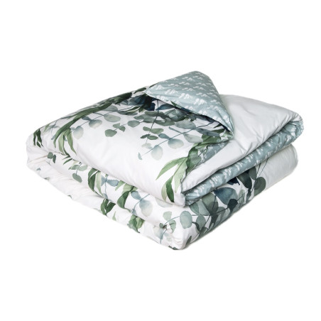 Housse de couette Eucalyptus - Percale de coton