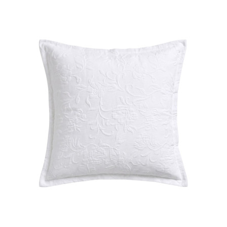 Taie d'oreiller Plume de Coton - Piqué de coton jacquard