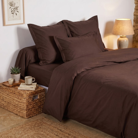 Duvet Cover - Plain Cotton Percale