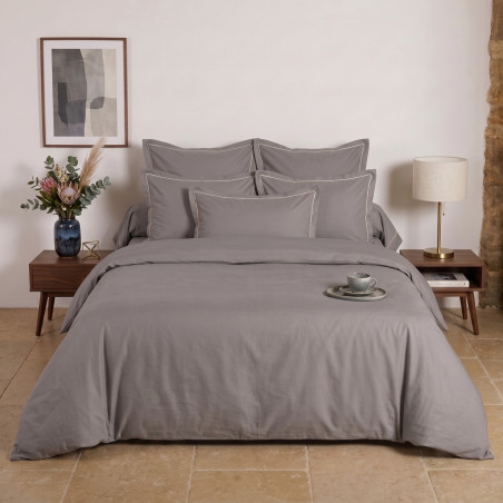Duvet Cover - Plain Cotton Percale