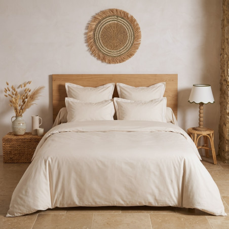 Taie d'oreiller - Uni Percale de coton
