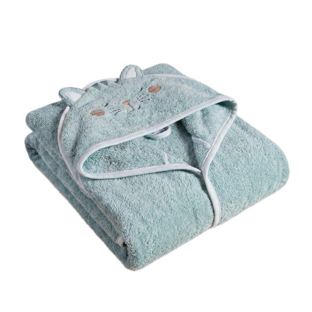 Cape de bain Les Petits Félins- Coton 450g/m² 2