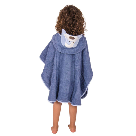 Cape De Bain Dog | Linge de bain enfant | Tradition des Vosges