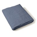 Flat Sheet Washed Linen blue | Linge de lit | Tradition des Vosges