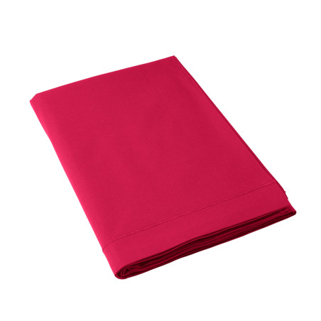 Flat Cotton Sheet fushia | Bed linen | Tradition des Vosges
