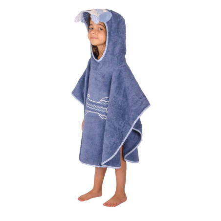 Cape De Bain Dog | Linge de bain enfant | Tradition des Vosges