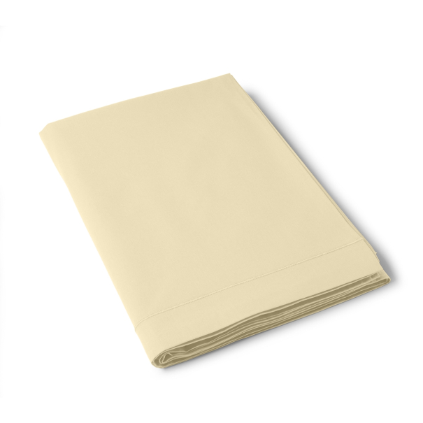 Flat Cotton Sheet orange | Bed linen | Tradition des Vosges