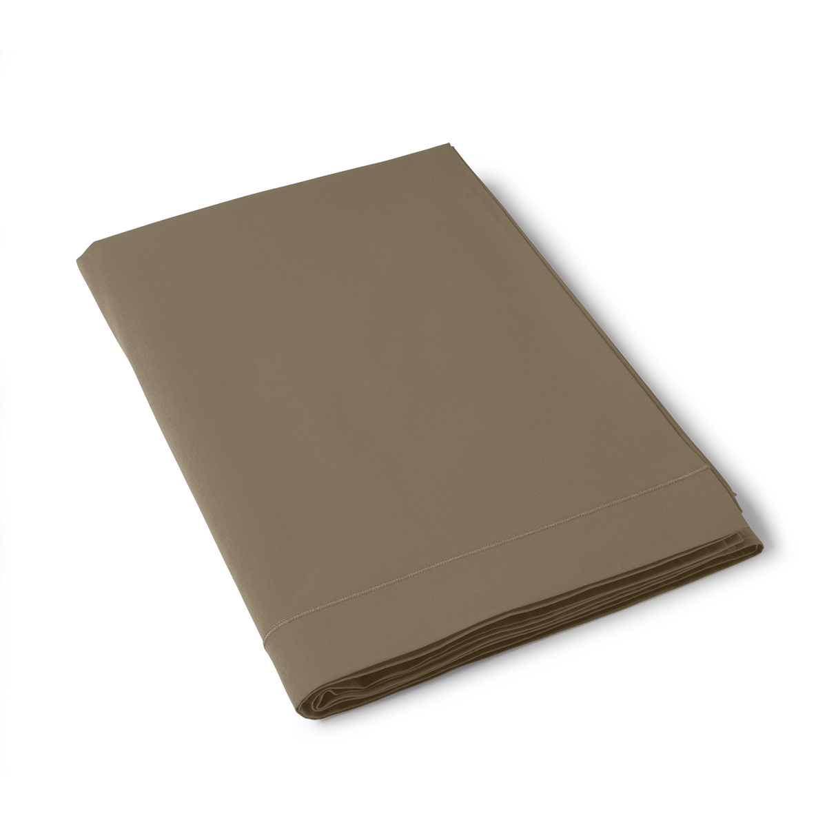 Flat Cotton Sheet brown | Bed linen | Tradition des Vosges