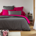 Bicolor Duvet Cover grey | Bed linen | Tradition des Vosges