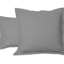 Cotton Pillow Cases grey | Bed linen | Tradition des Vosges