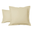 Cotton Pillow Cases beige | Bed linen | Tradition des Vosges