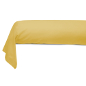 Cotton Bolster Case mustard | Bed linen | Tradition des Vosges