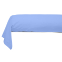 Cotton Bolster Case sky | Bed linen | Tradition des Vosges