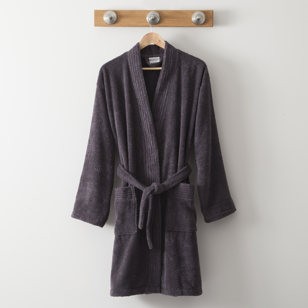 Kimono Homme et Femme 420g Anthracite | Linge de lit | Tradition des Vosges