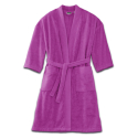 Cotton Kimono 420 Gr purple | Bed linen | Tradition des Vosges