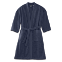 Cotton Kimono 420 Gr navy | Bed linen | Tradition des Vosges