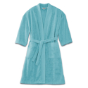 Kimono Homme et Femme 420g Turquoise | Linge de lit | Tradition des Vosges