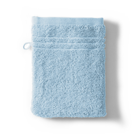 Washcloth Sdb Cotton 550gr Cotton Sponge 550g/m2 sky | Bed linen | Tradition des Vosges