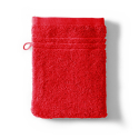 Washcloth Sdb Cotton 550gr Cotton Sponge 550g/m2 red | Bed linen | Tradition des Vosges