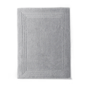 Bath Mat Cotton 550gr Cotton Sponge 800gr / m2 grey | Bed linen | Tradition des Vosges