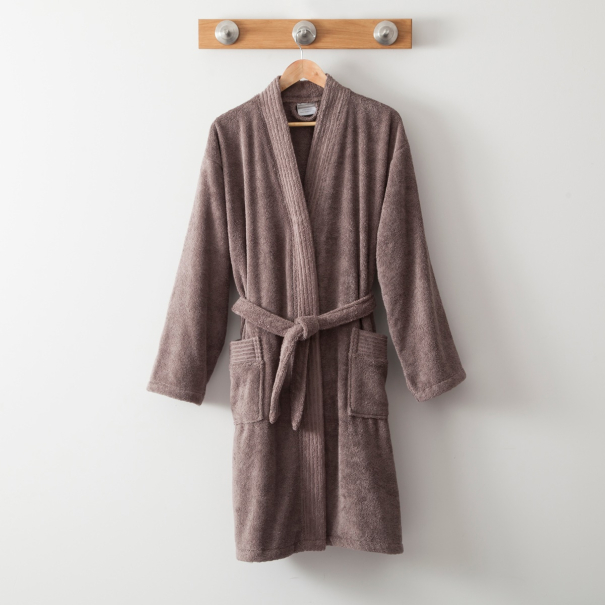 Kimono Homme 500g Neige | Linge de bain homme | Peignoir homme | Tradition des Vosges