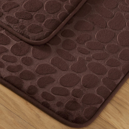 Bathmat Galet Brown | Bath linen | Tradition des Vosges