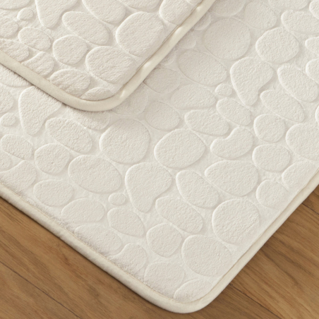 Bathmat Galet Beige | Bath linen | Tradition des Vosges