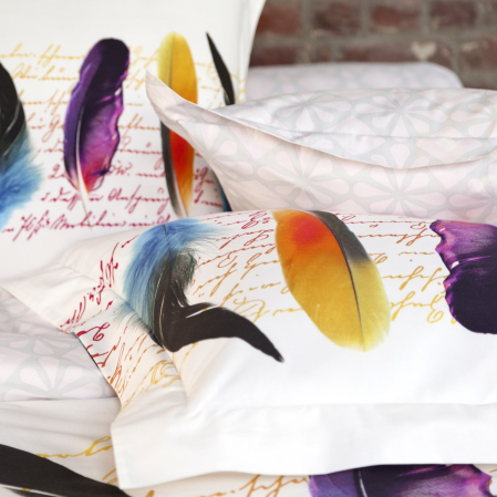 Pillow case Plumetis