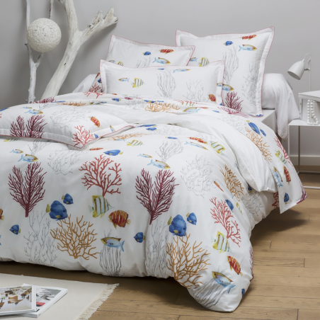 Drap-housse Corail